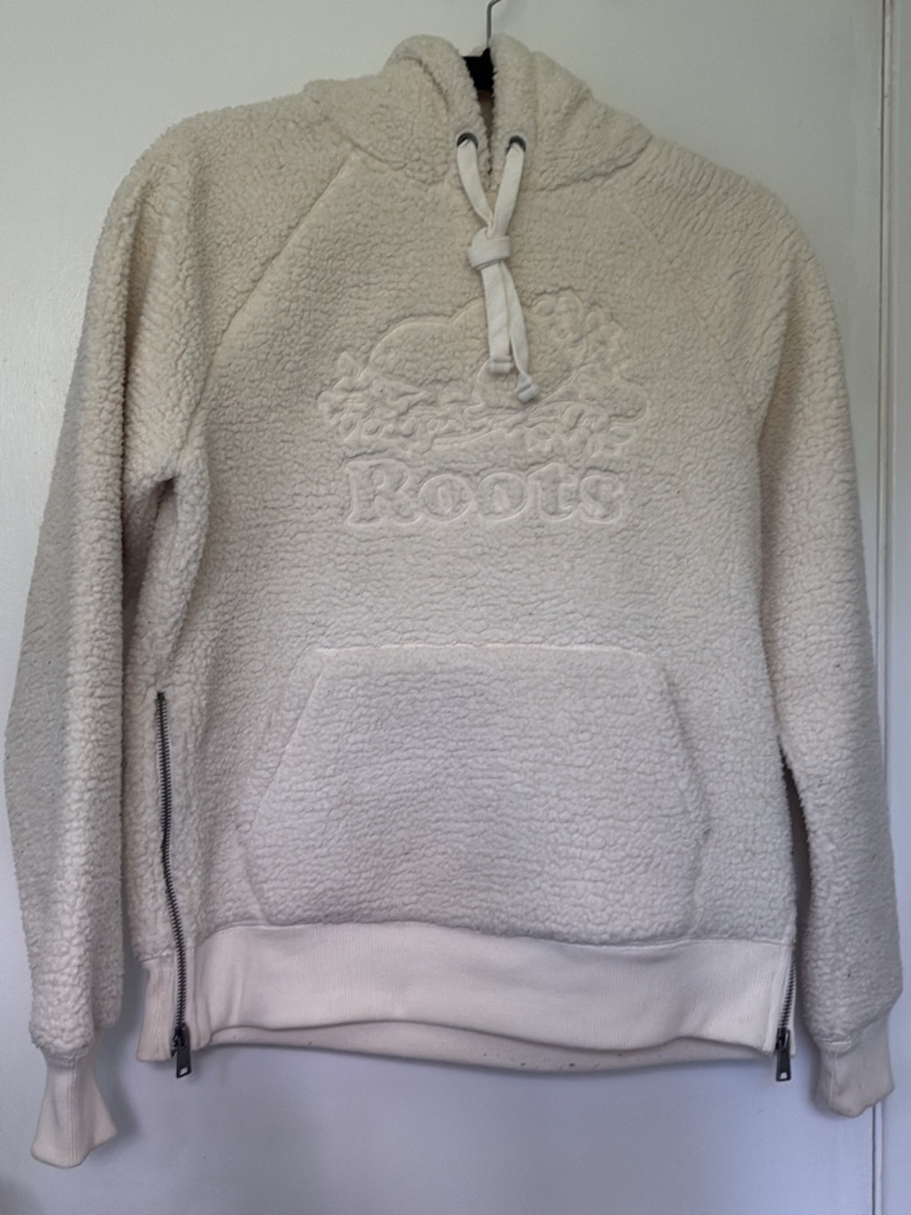 Roots sherpa hoodie